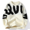 Sweater Men's Thick Sweater Trendy