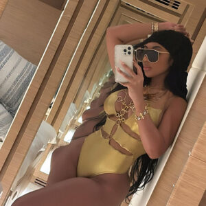 Women's Hollow-out Halter High Waist Tight Jumpsuit