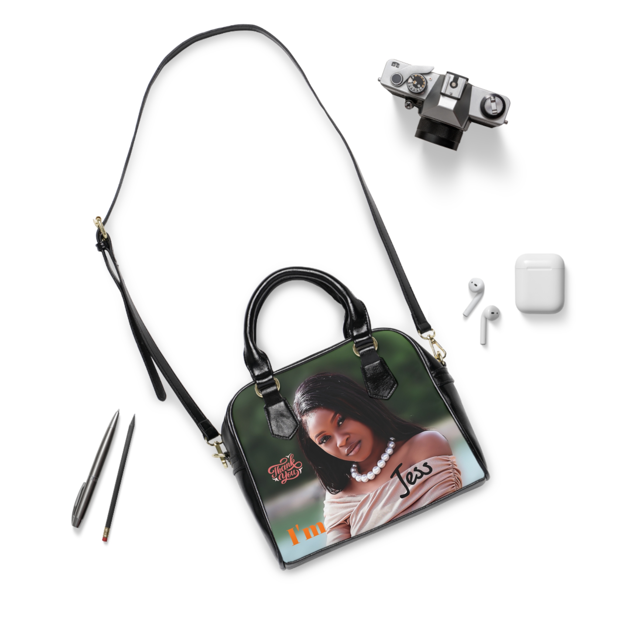 Stylish Personalized Shoulder Handbag - Image 3