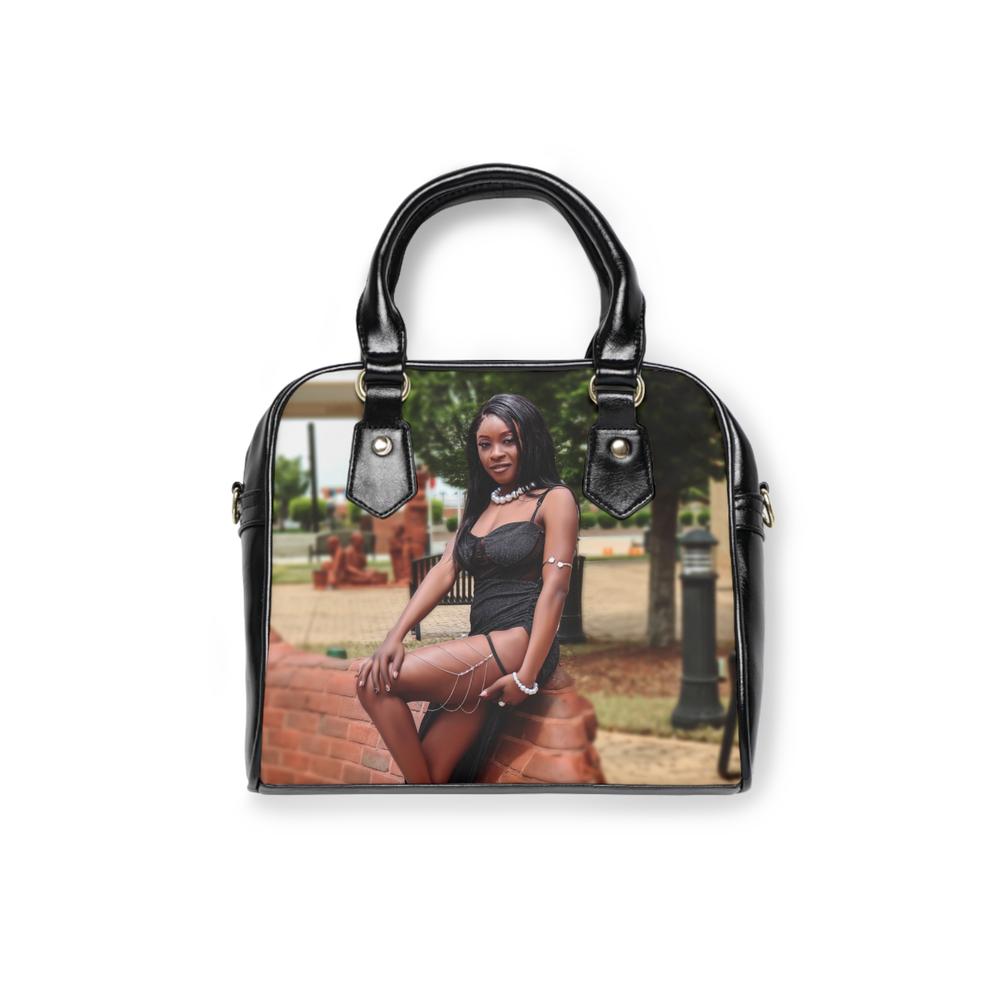 Stylish Personalized Shoulder Handbag - Image 2