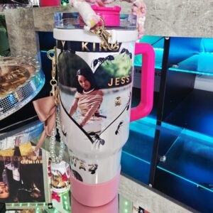 Tumbler Deco, Personalizad With Image, Text, Best Gift