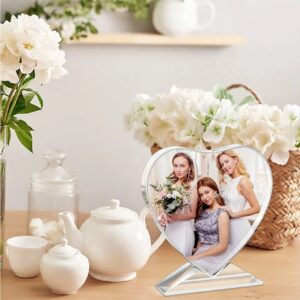 Heart Crystal Glass Customized