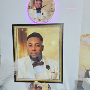 Set Gift Clock-Frame-Heart