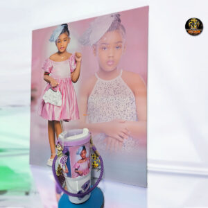 Alternative view of Cnvas Frame With Kids Tumbler Design