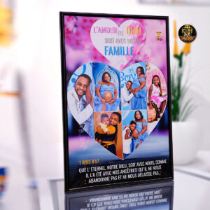 Alternative view of Large Frame Custom With Multiple Photos