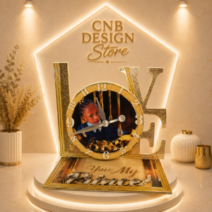 Honey Gift Clock Love Custom
