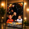 Simple Black Border Photo Frame 24x36 Inch