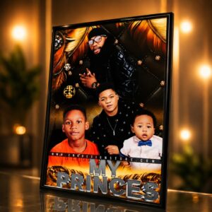 Simple Black Border Photo Frame 24x36 Inch