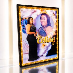 Frame with Light Personalized
